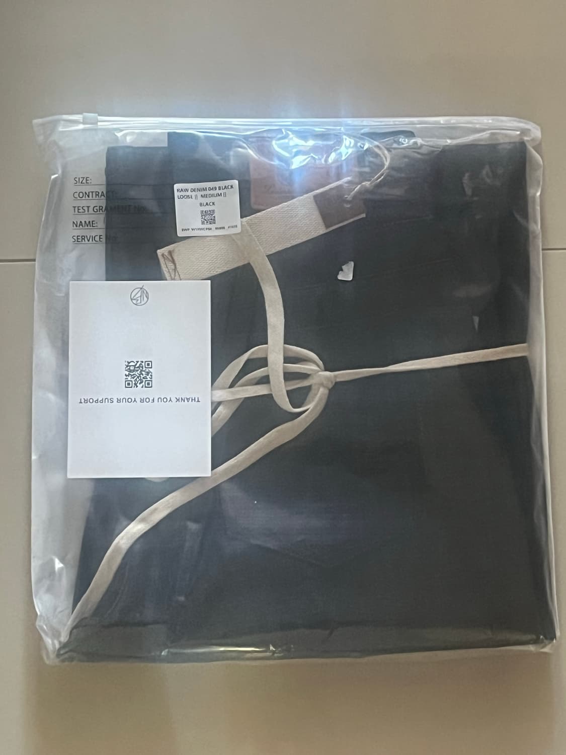 (M) 노페이스스튜디오 RAW DENIM BLACK 상품이미지2