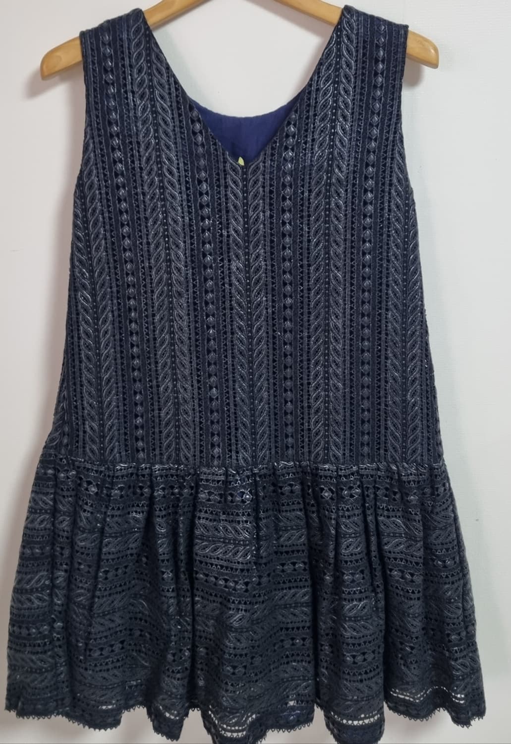 XS (44) 오즈세컨 블랙 민소매 원피스 상품이미지2