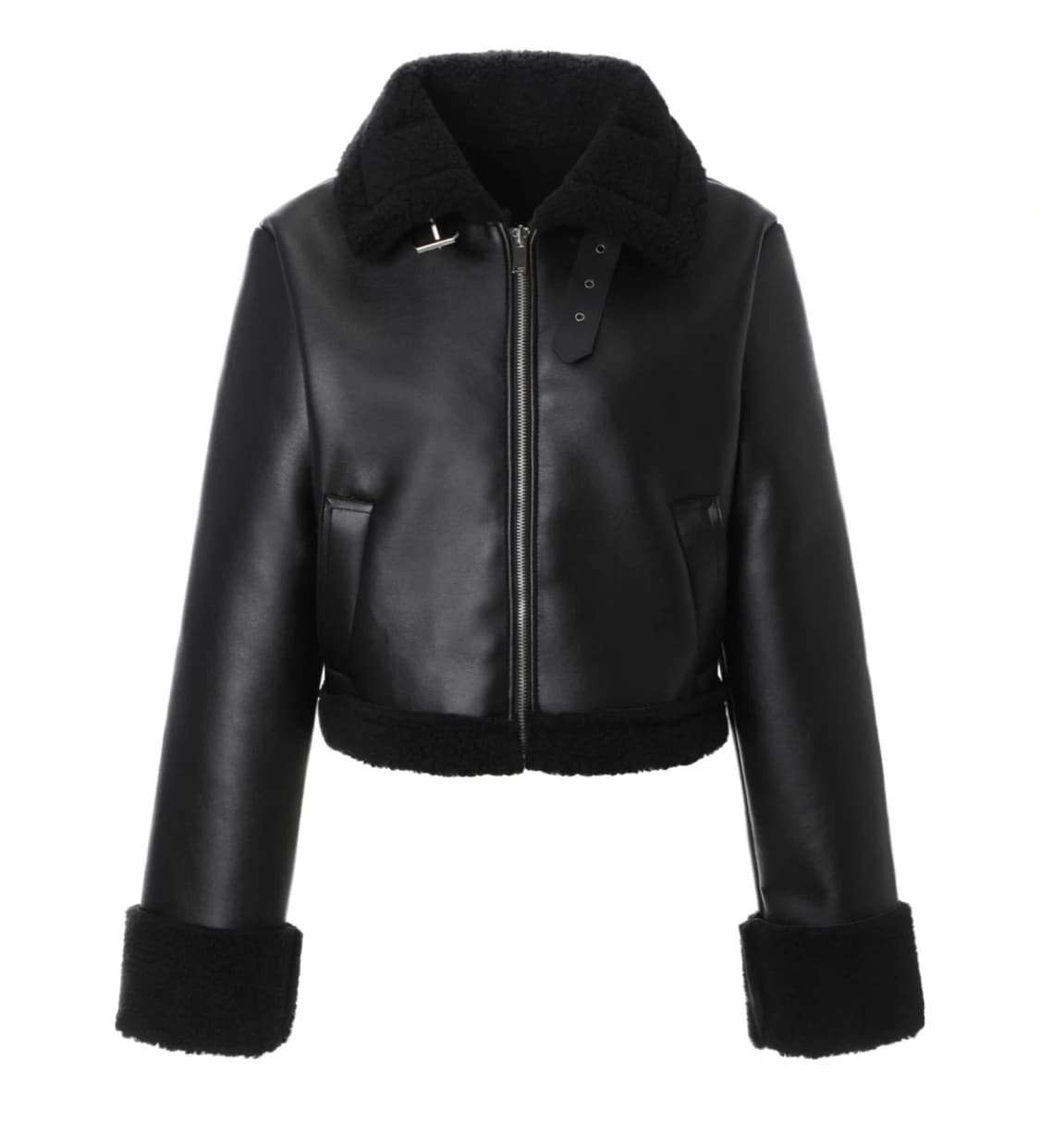 카키포인트 미니 무스탕 상품이미지1