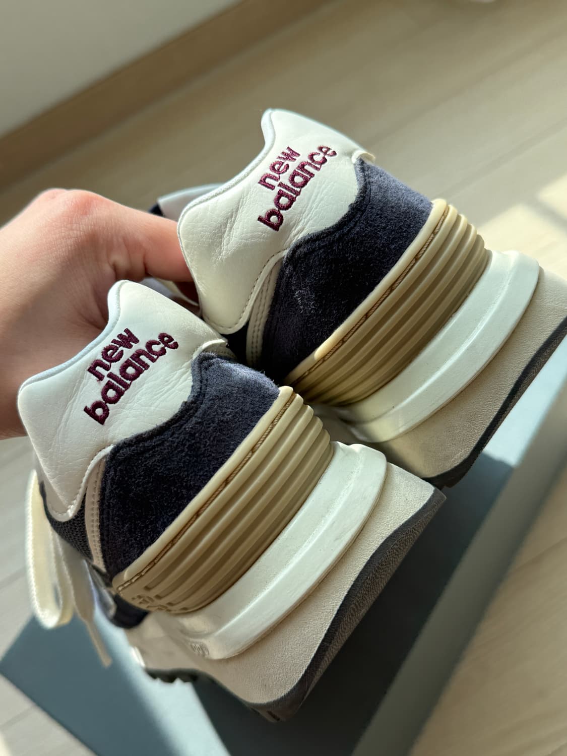 뉴발란스 레거시 574 네이비 230 상품이미지4