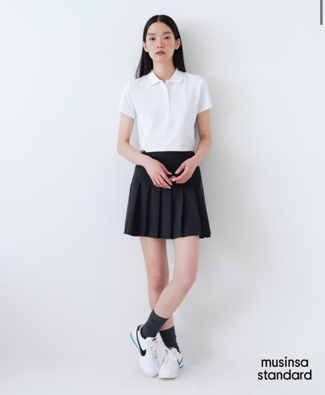 (새상품)무신사스탠다드 우먼 스커트 치마 상품이미지3