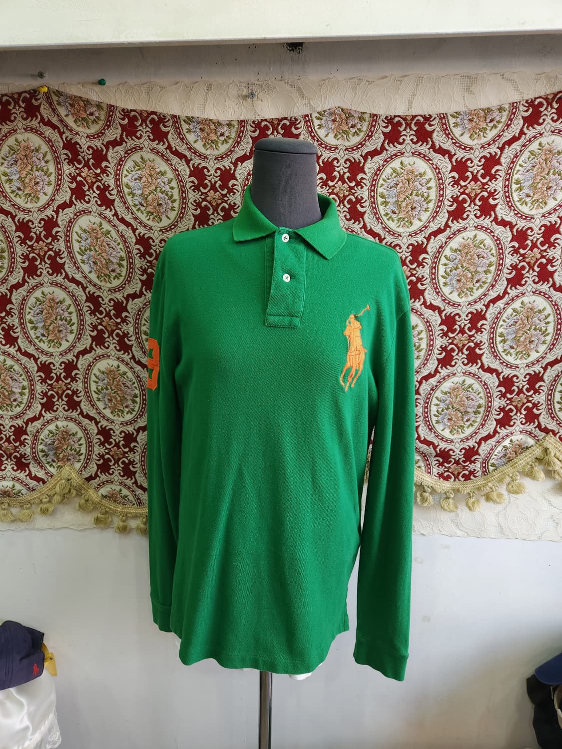 폴로 랄프로렌 그린 빅포니 pk 긴팔 카라티 

 상품이미지1