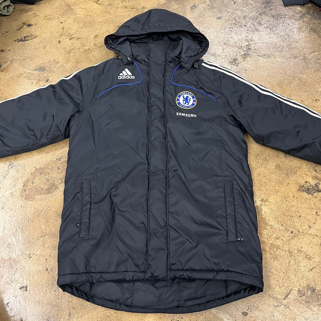 [정품/95] 아디다스 삼성 첼시 패딩 자켓 b15 상품이미지3