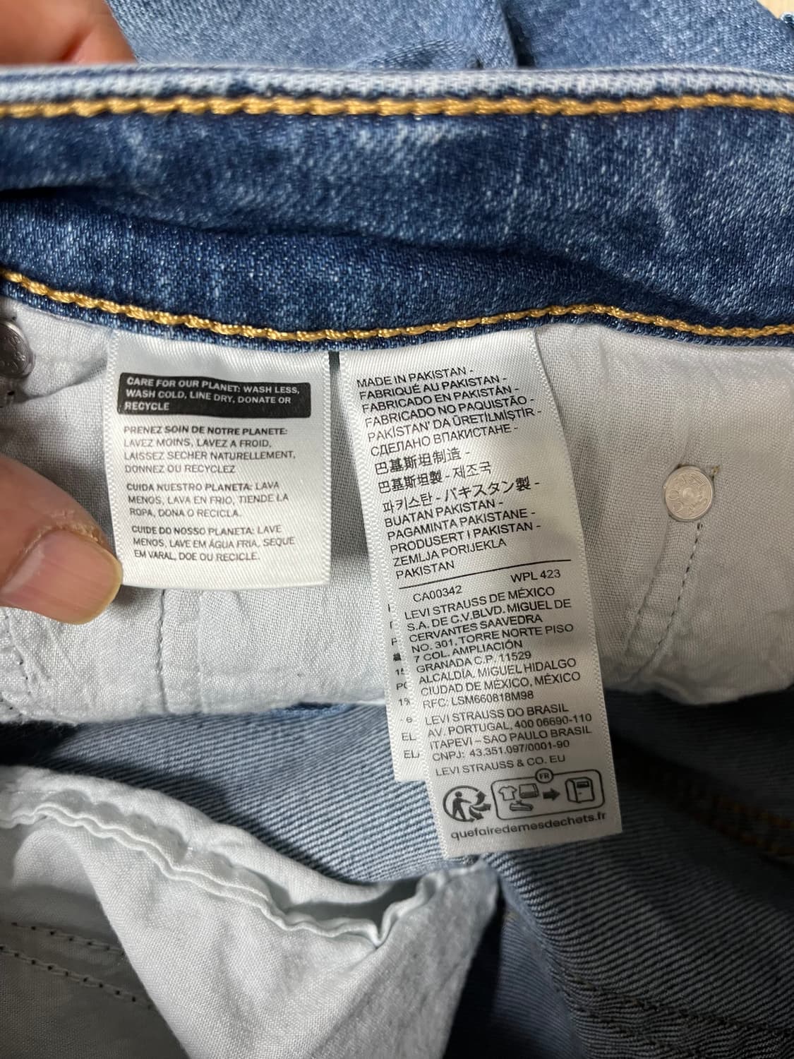 리바이스 청바지 부츠컷 상품이미지8