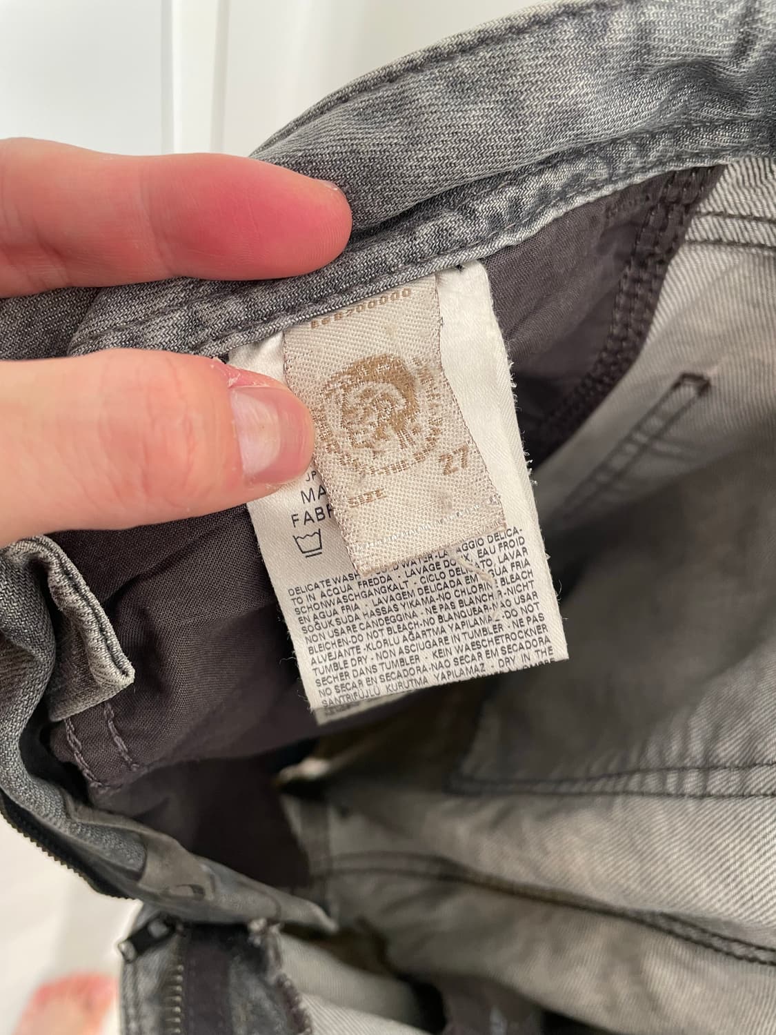 diesel damage pants 후루츠패밀리