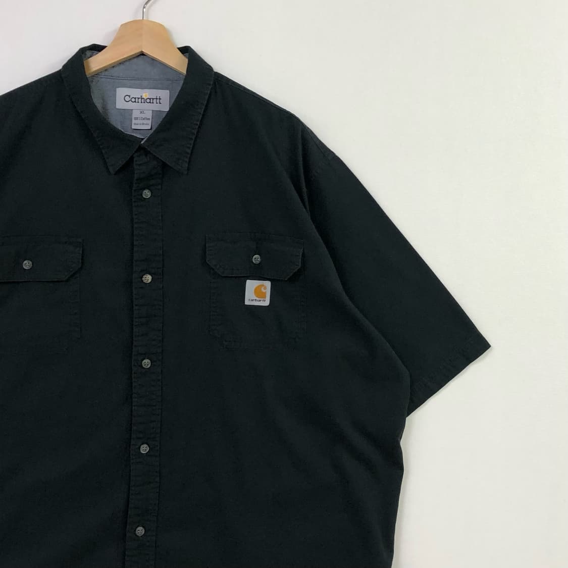Xxl 칼하트 블랙 워크 셔츠 상품이미지1