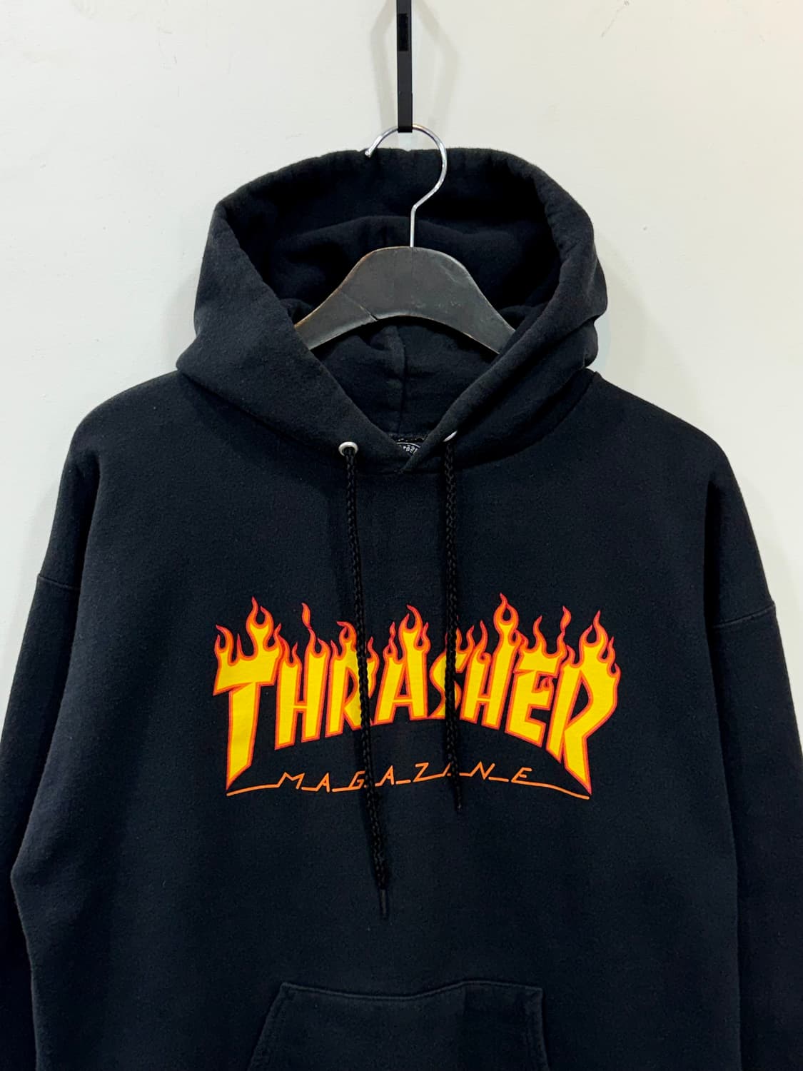 트레셔 플레임로고 후드 M 상품이미지2