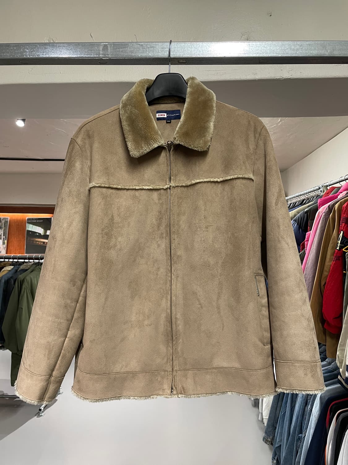 에드윈 스웨이드 자켓   상품이미지7