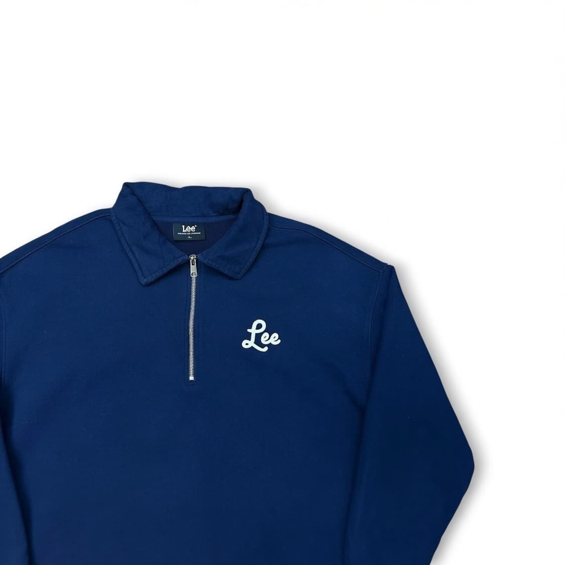 리 하프집업 카라 맨투맨 상품이미지2