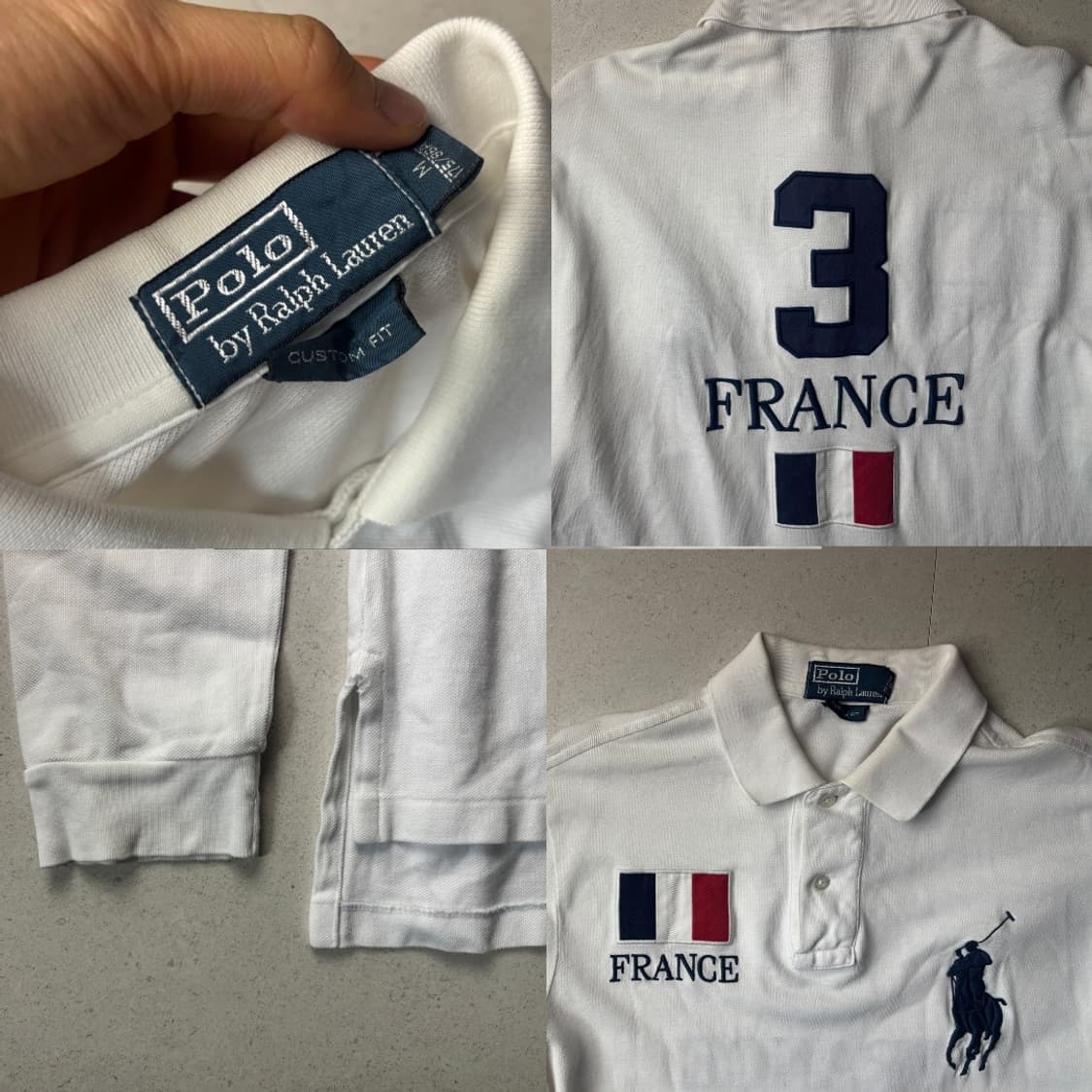 폴로 치프키프 프랑스 긴팔 카라티 상품이미지3