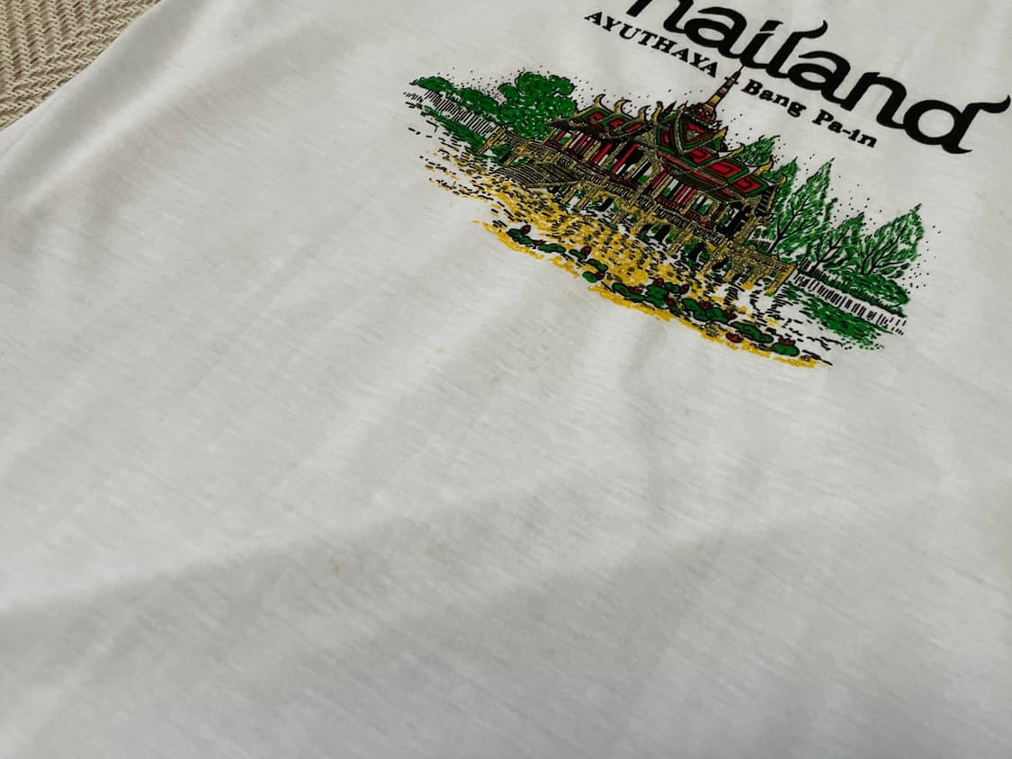 빈티지 타일랜드 반팔티셔츠 J03477 상품이미지4