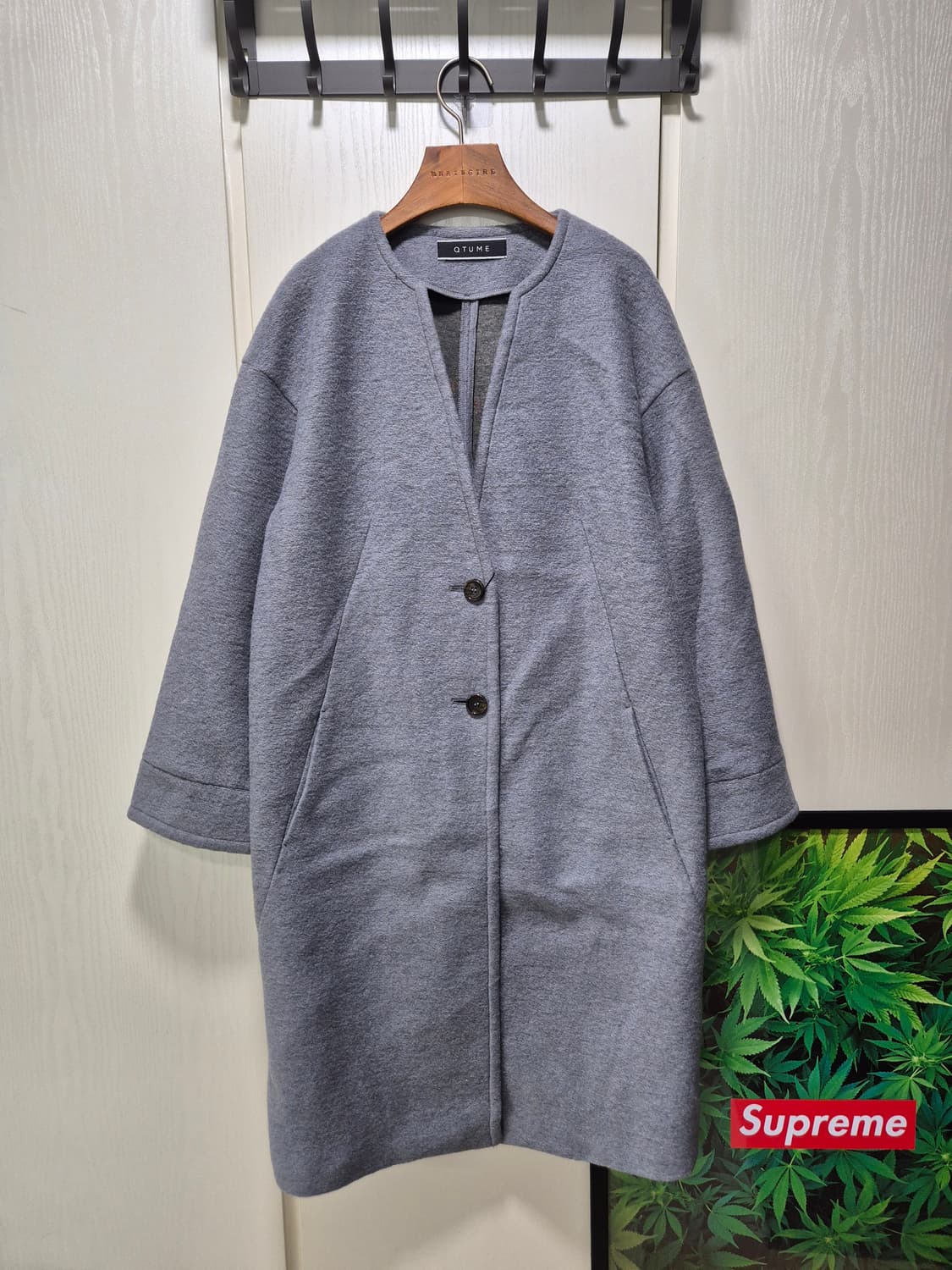 빈티지 QTUME 롱코트 상품이미지1