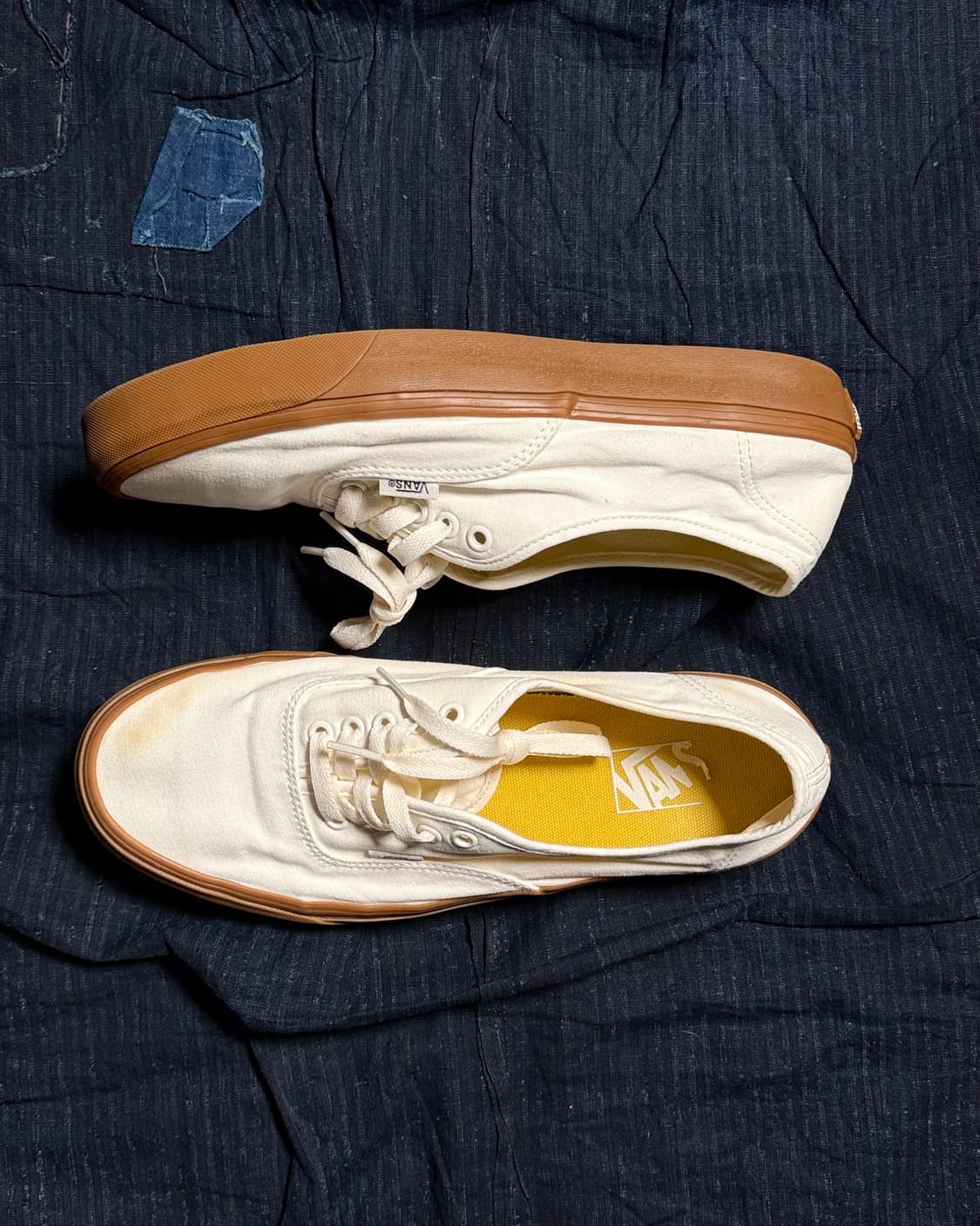 반스 어센틱 마시멜로 검 US10 상품이미지1