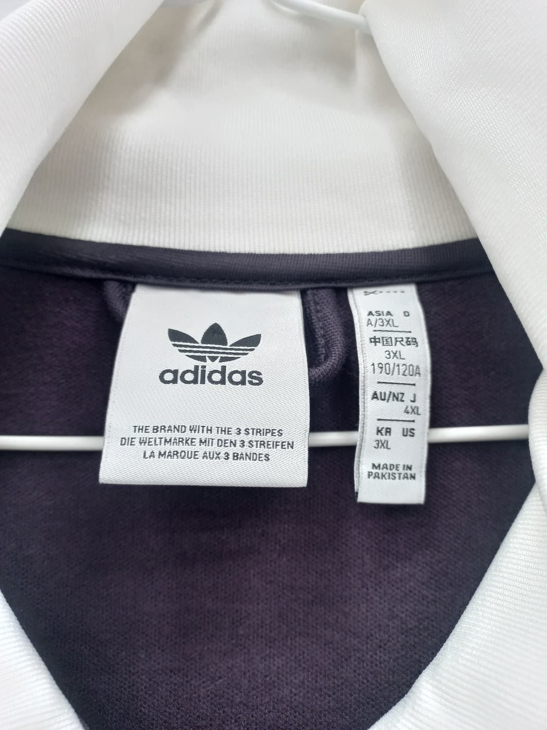 아디다스 클래식 베켄바우어 트랙 자켓 오로라 블랙  3XL 상품이미지7