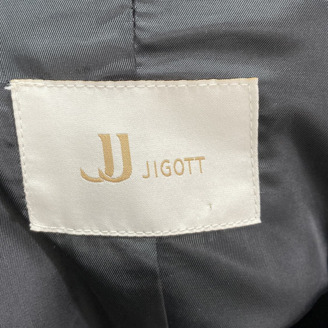 지고트 여성모직코트 울 체크 55-66  상품이미지4