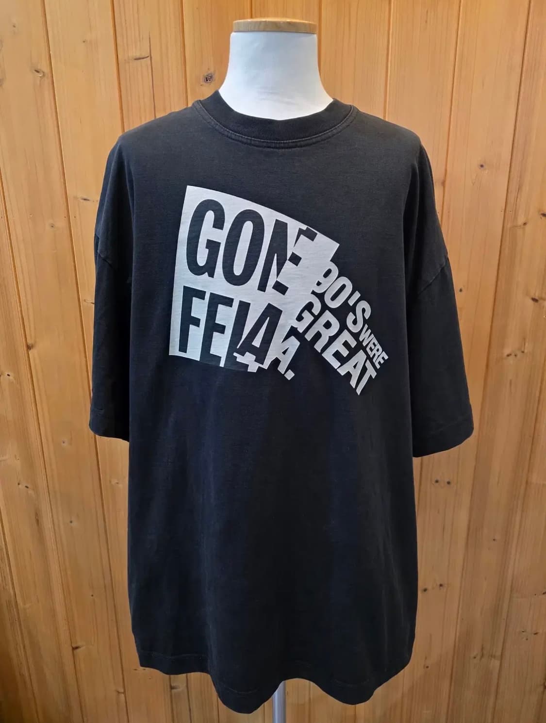 (남녀공용) 페인팅 포인트 반팔 박스티 상품이미지2