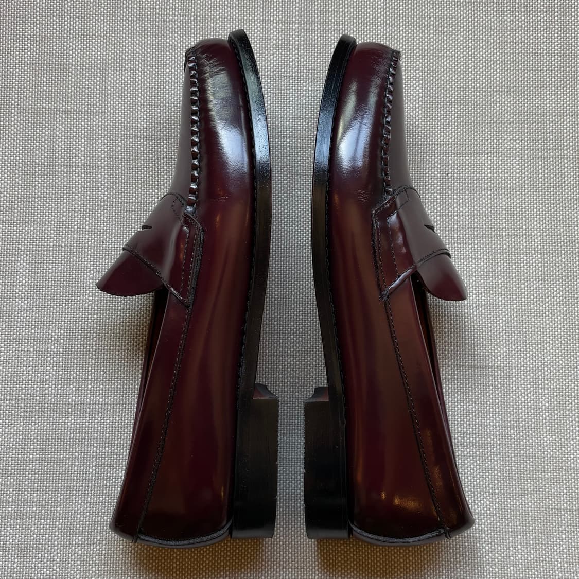 [265] G.H.BASS 위준 LOGAN 버건디 페니 로퍼 상품이미지5