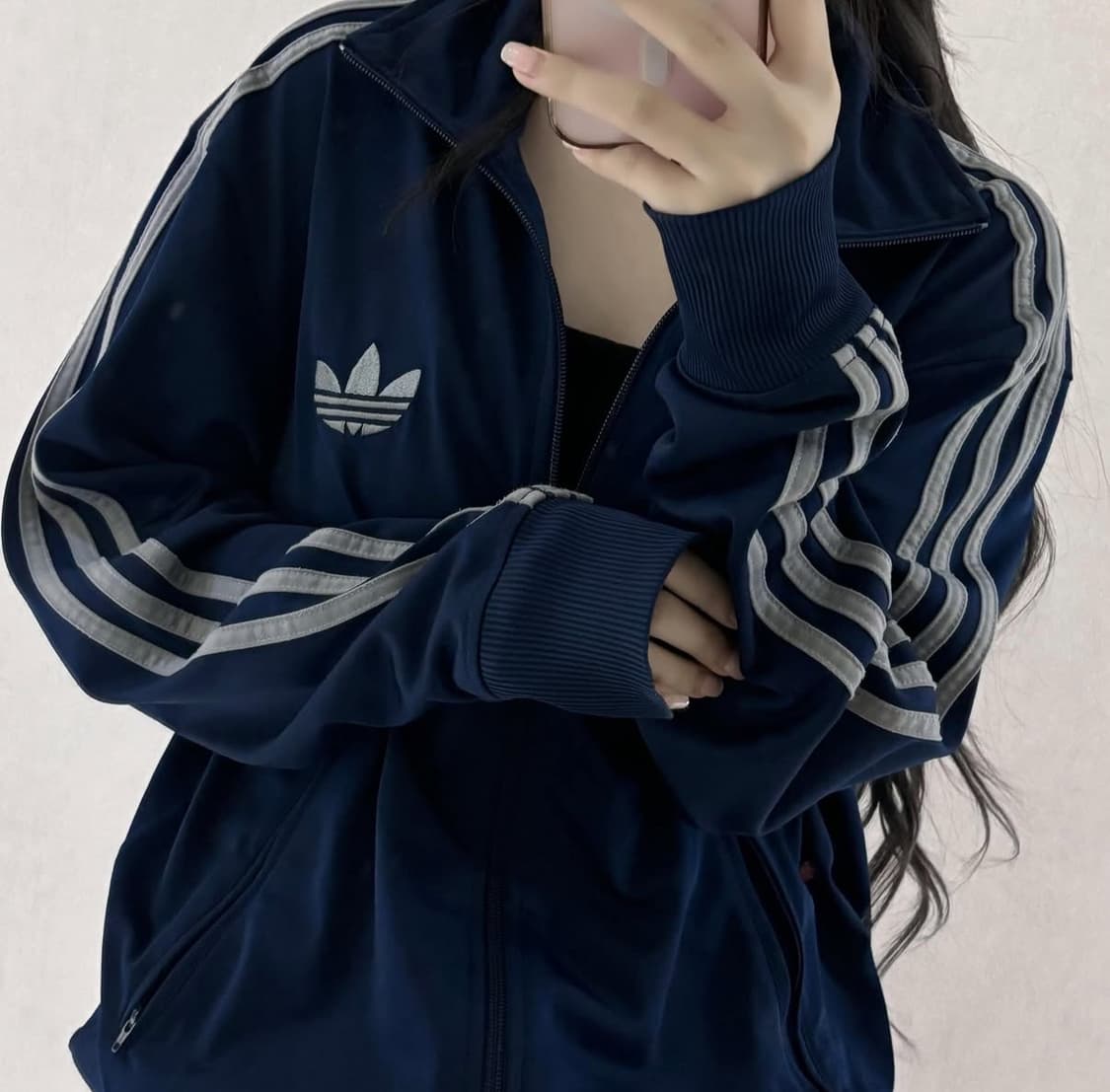 아디다스 딥네이비 실버 구파 져지 상품이미지1