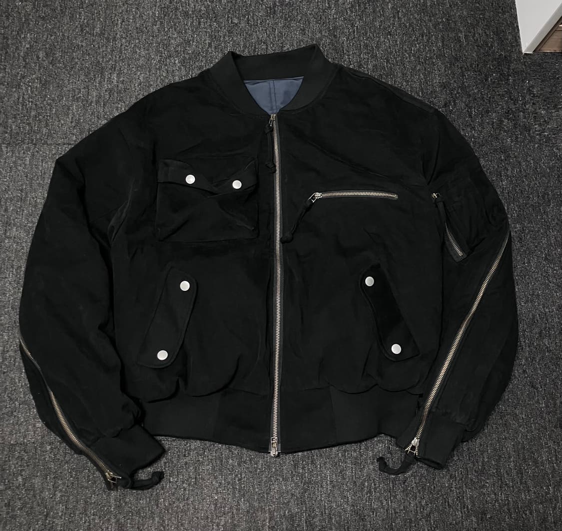 그레일즈 앤티크 멀티지퍼 봄버 상품이미지2