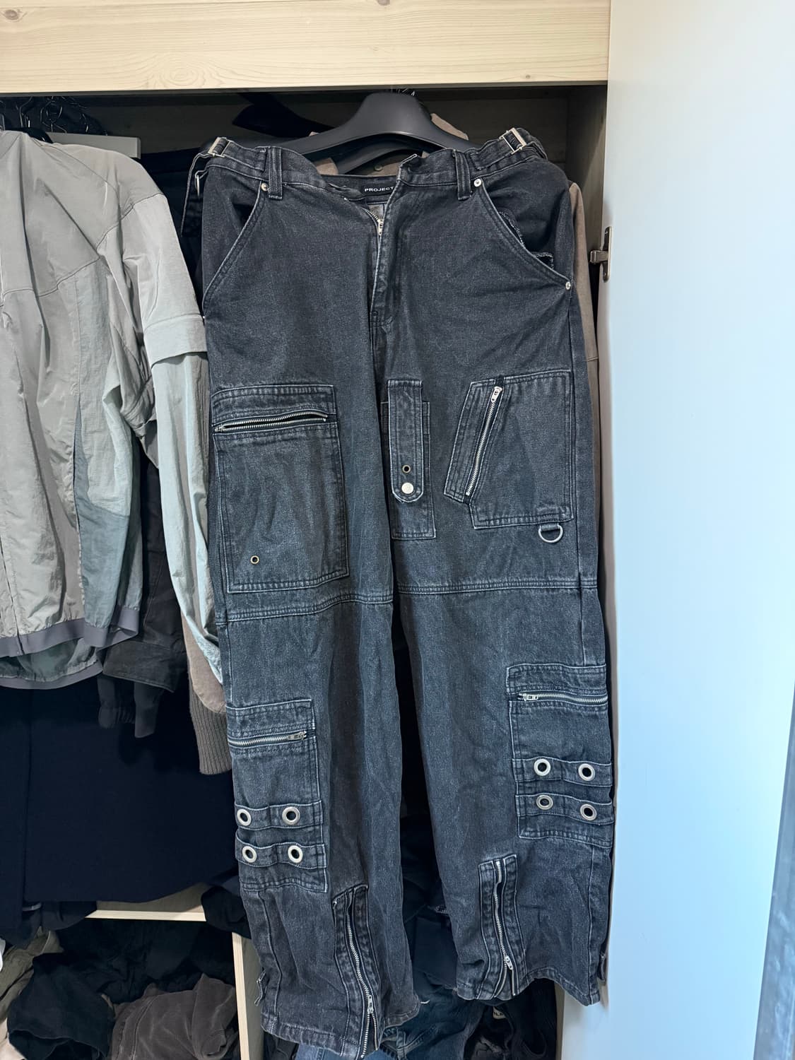 Project G/R 플라이트 데님 팬츠 M 상품이미지2