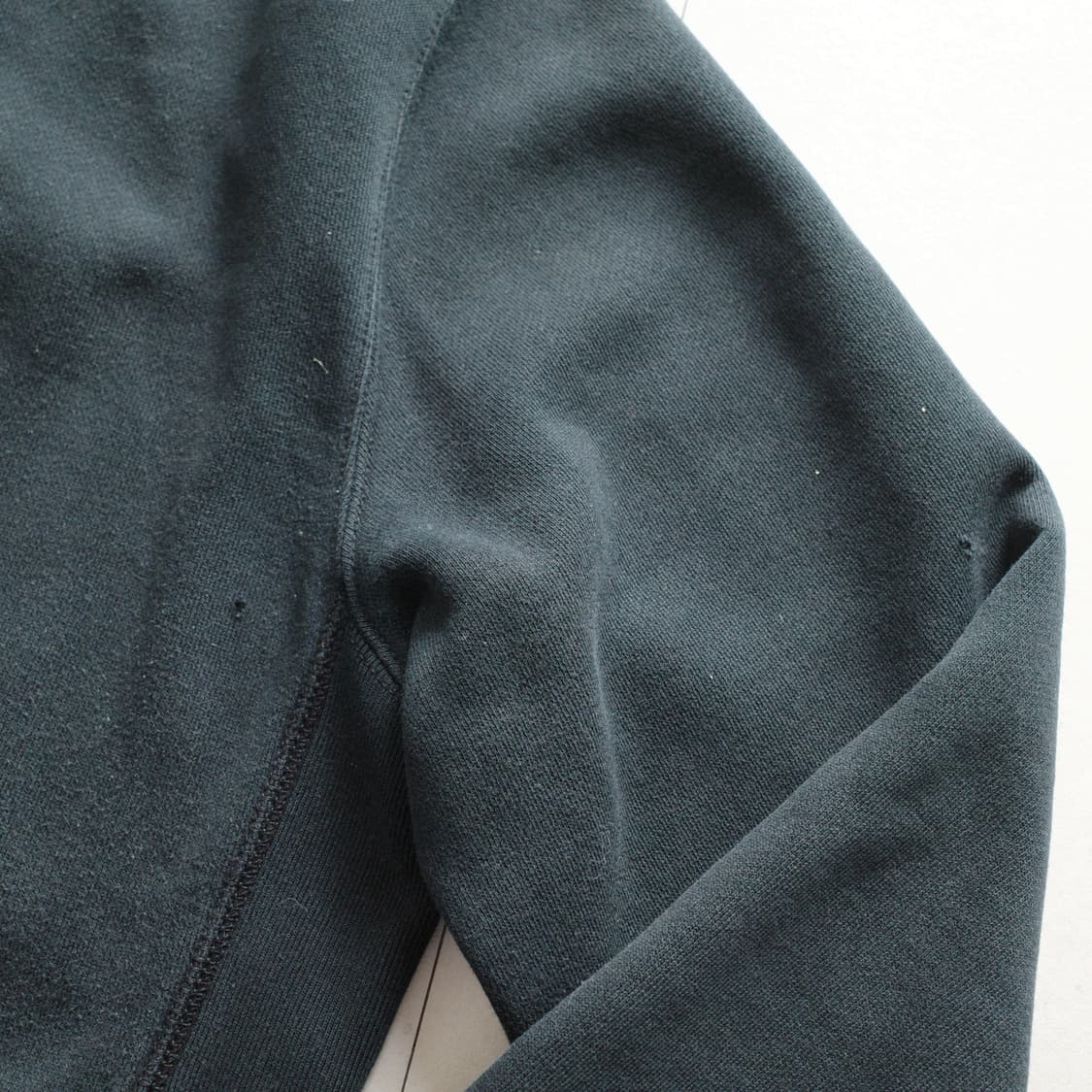 90s 폴로 랄프로렌 써멀 집업 후드 XL 블랙 상품이미지9