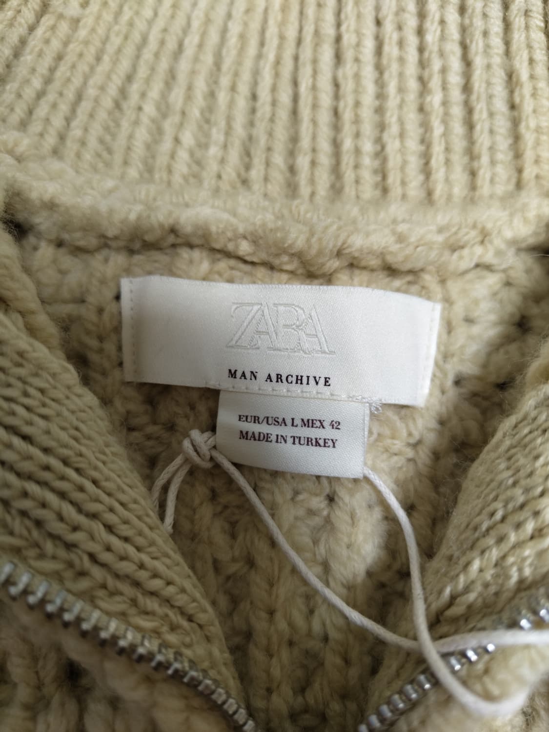 ZARA LIMITED EDITION 와플 스웨터 상품이미지6