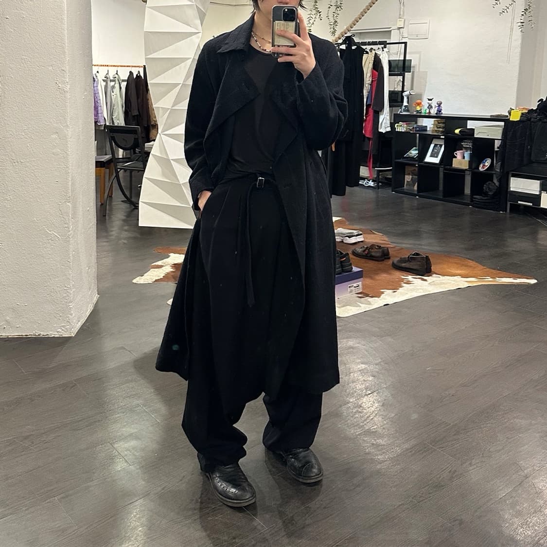 메종 미하라 야스히로 오버사이즈 사루엘 팬츠 상품이미지4