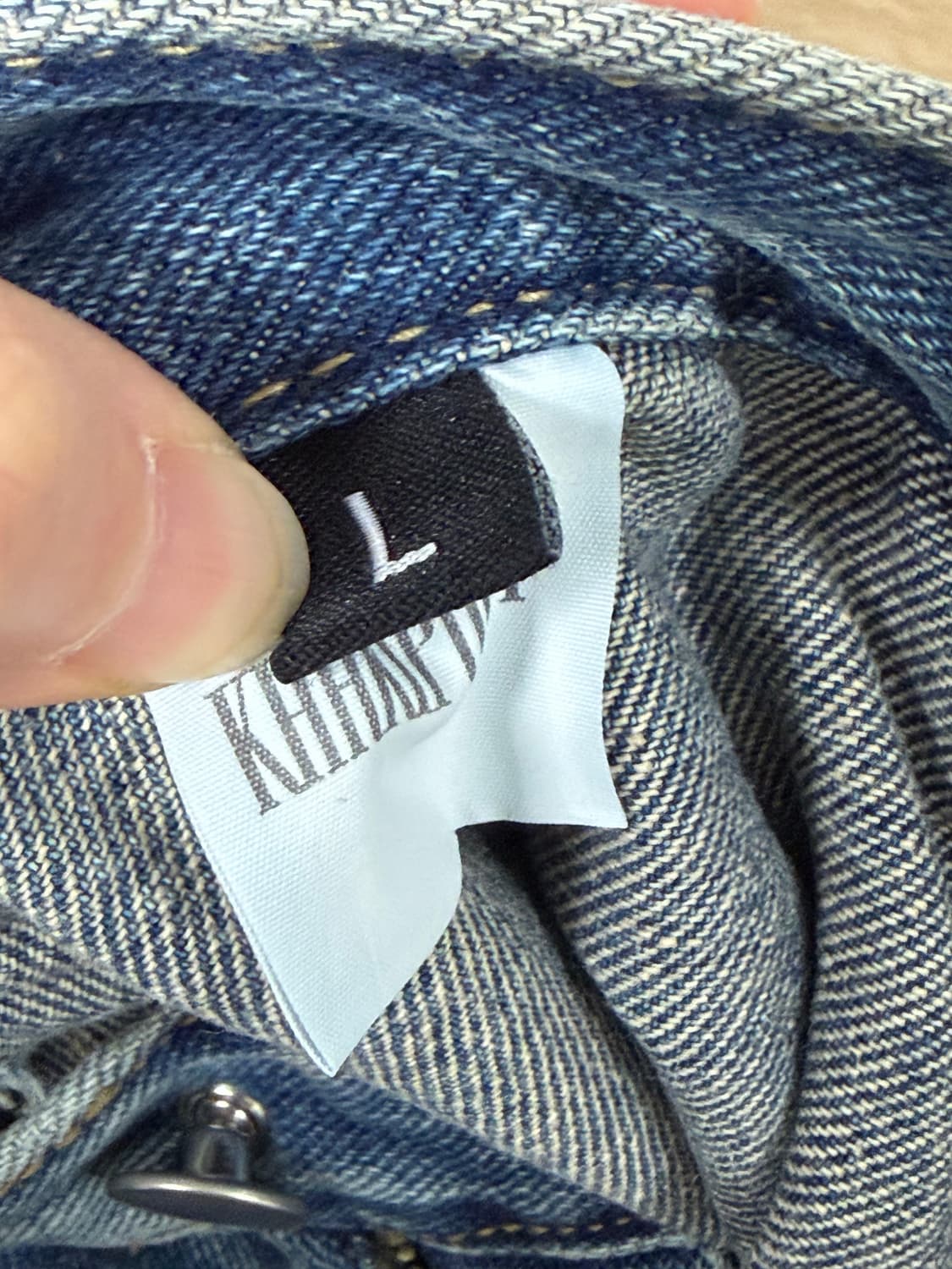 카키포인트 청스커트 상품이미지4