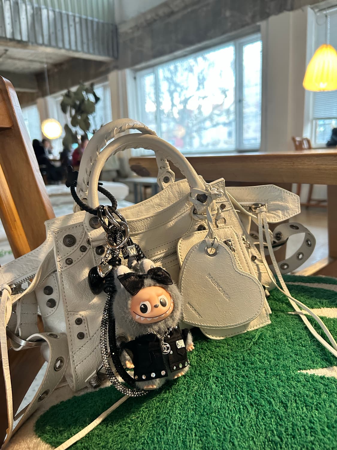 🐰미니라부부 내 마음속 비밀번호”W”커스텀키링 상품이미지4