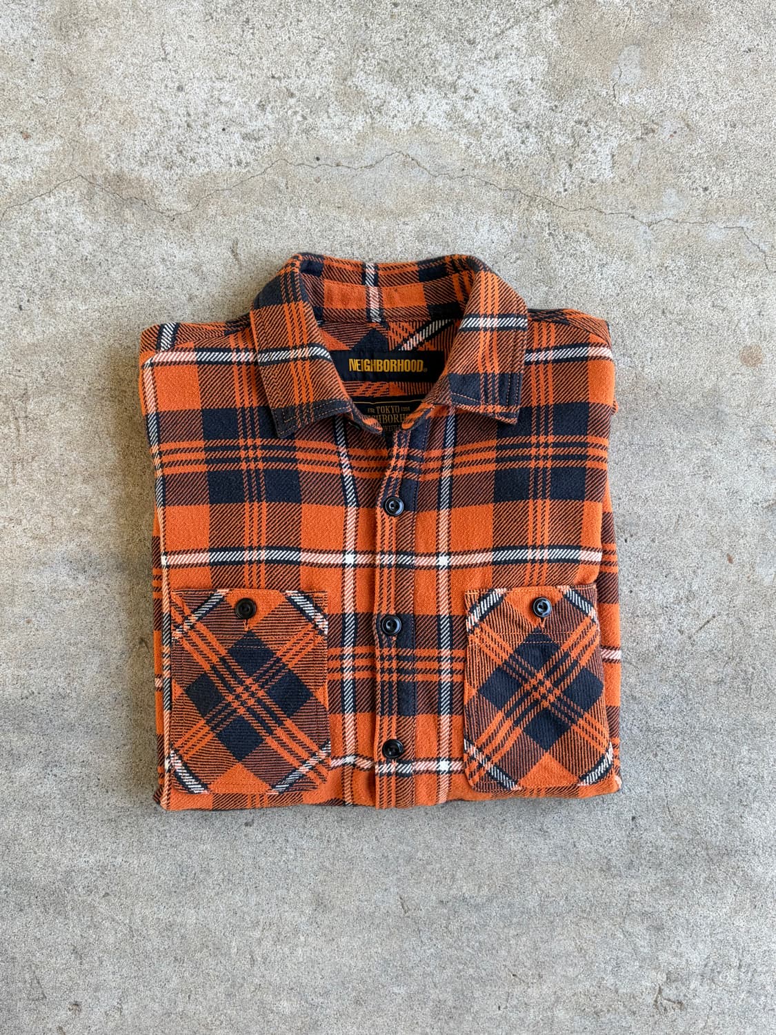 네이버후드19fw 럼버셔츠  상품이미지1