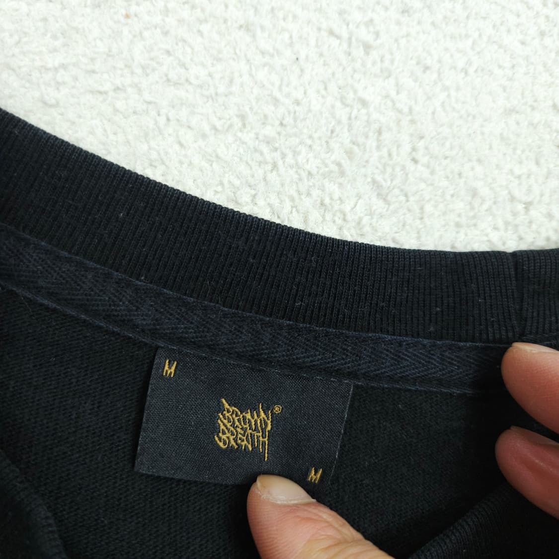 브라운브레스 롱슬리브 M 블랙 상품이미지5