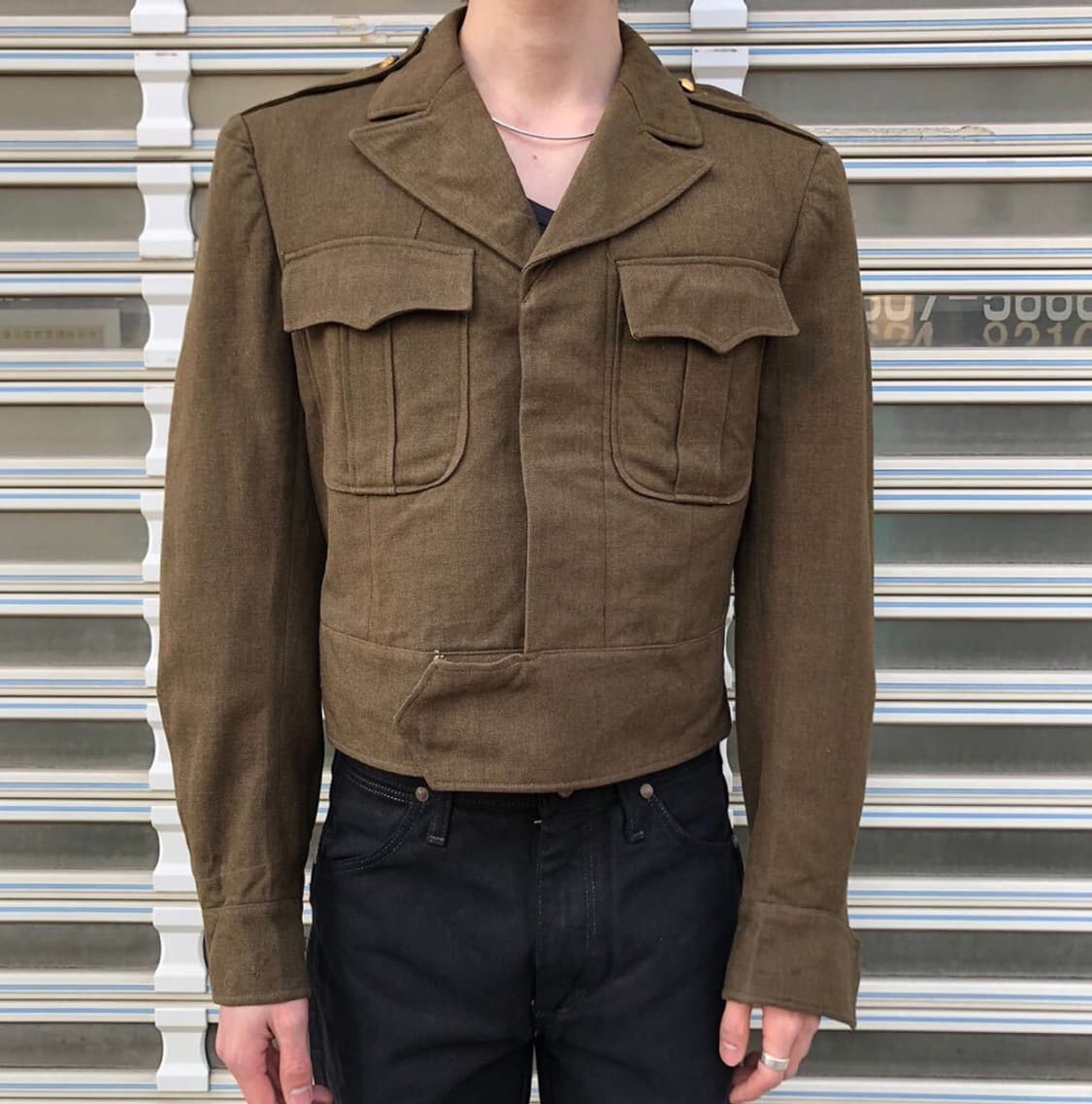 80s 실물 US ARMY Battle dress jacket 상품이미지1