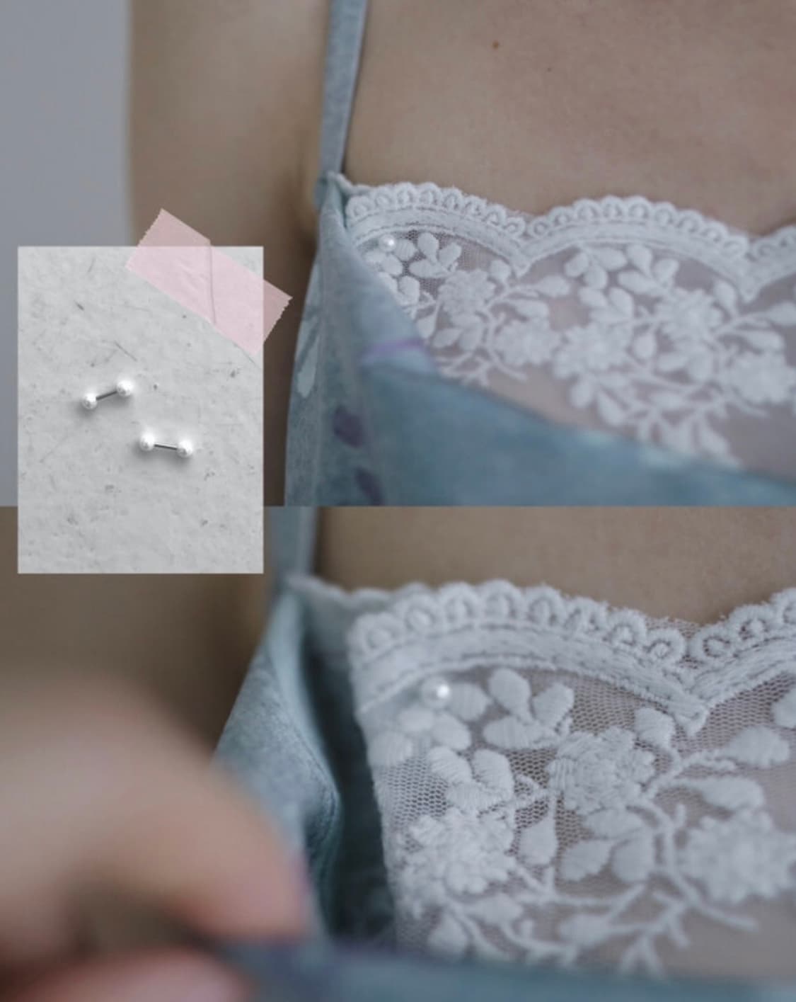 한땀한땀 고려청자 원피스 상품이미지5