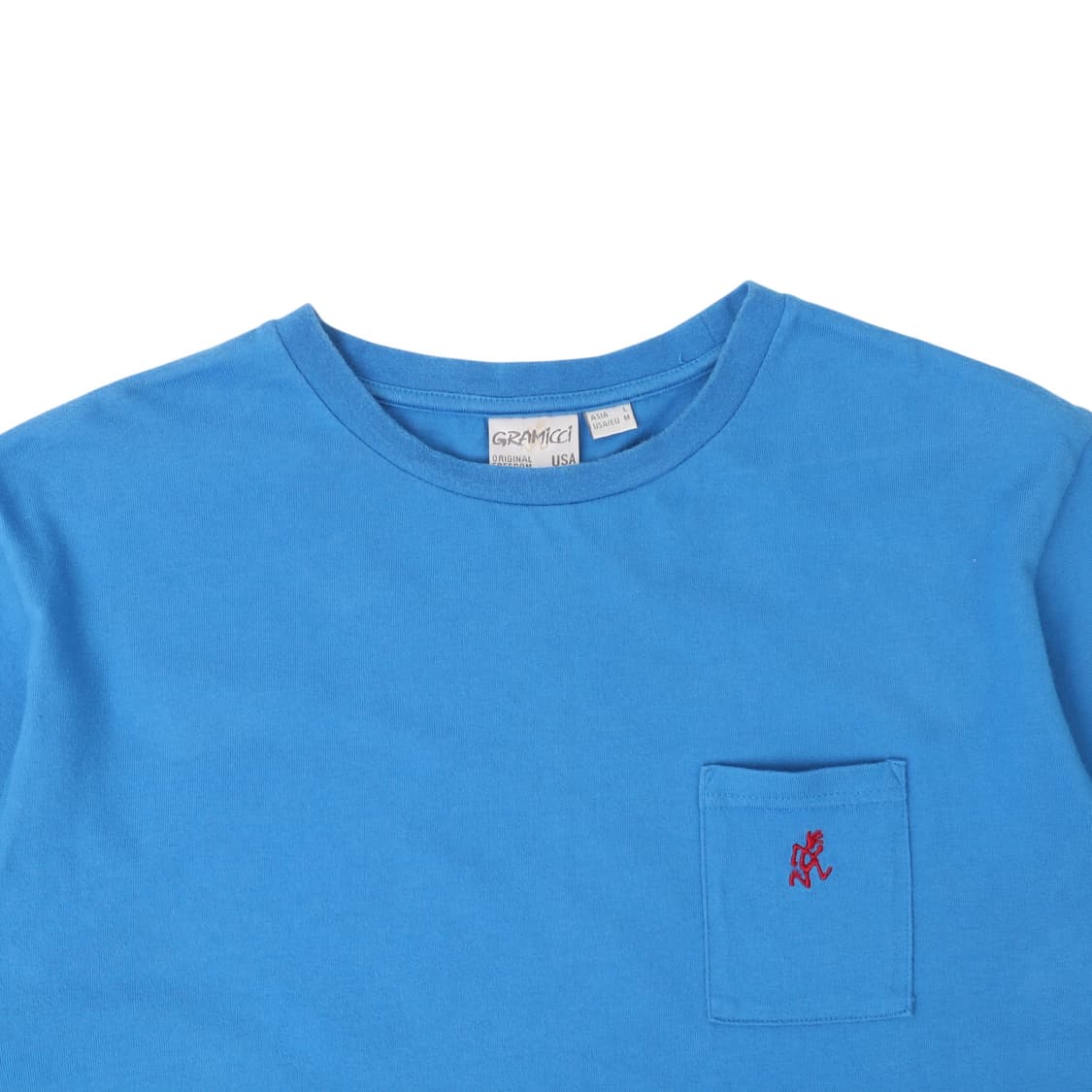 그라미치 블루 포켓 로고 티셔츠 상품이미지2
