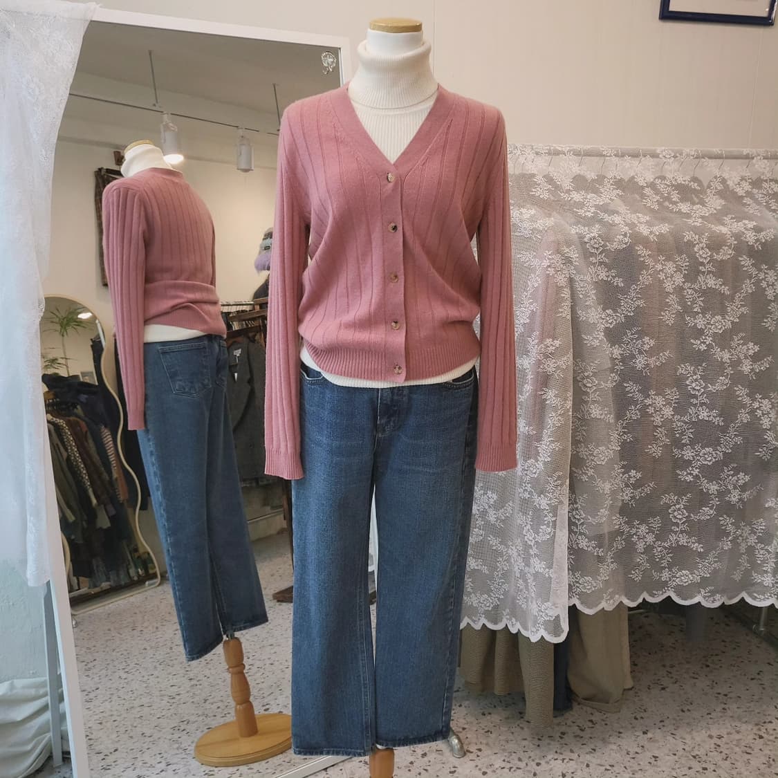 아이잗바바 캐시미어 100 가디건 상품이미지10