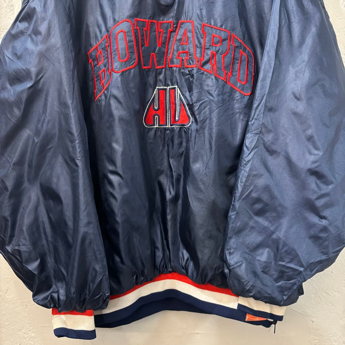 90s USA 월드 센스 하워드 네이비 웜업 2XL 상품이미지4