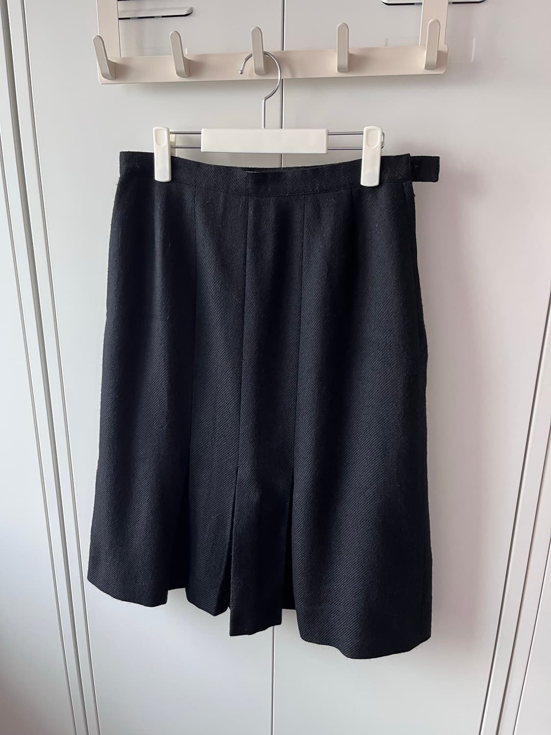 빈티지 핀턱 주름 플리츠 미디 스커트 상품이미지8