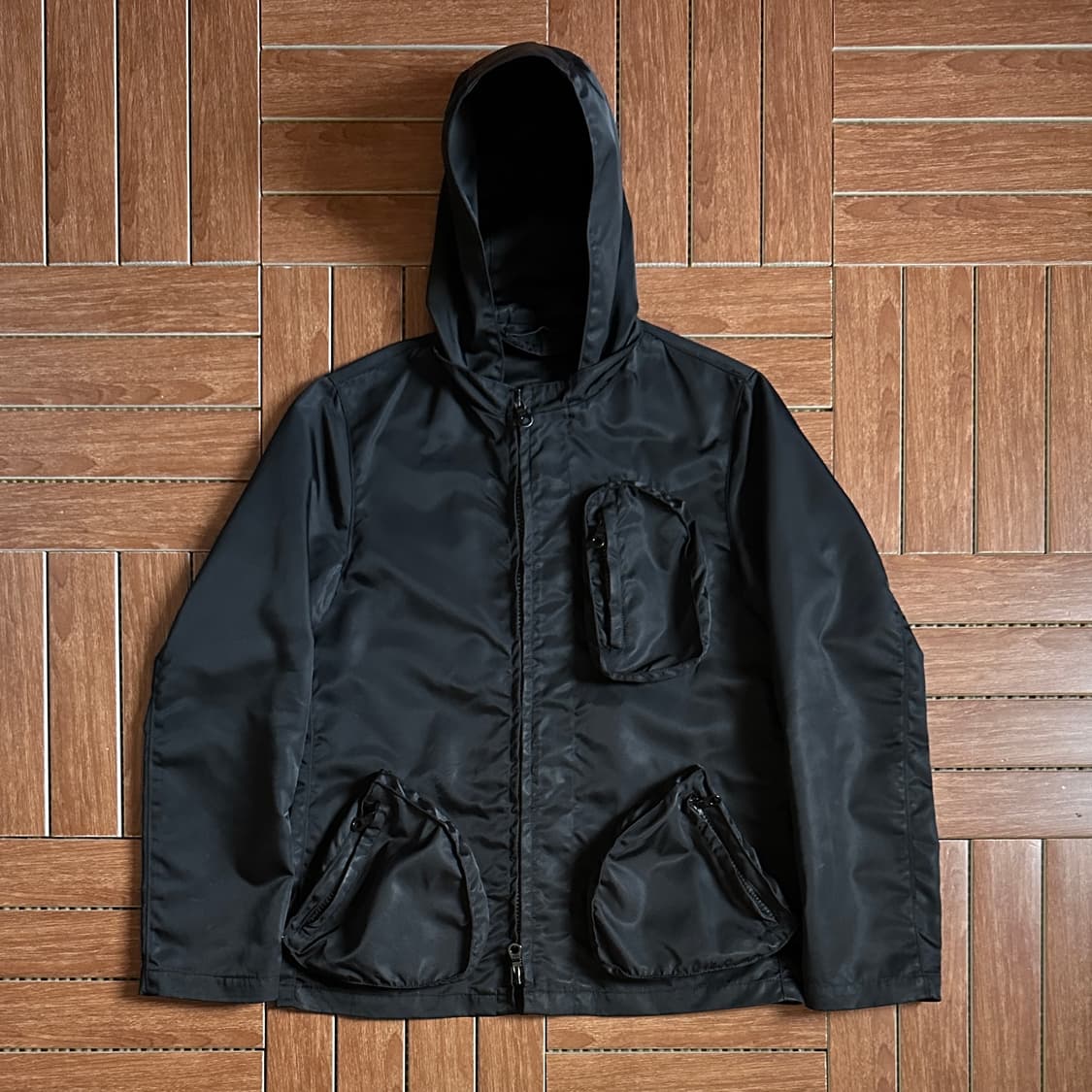 Rip van winkle japan multi pocket hoodie 상품이미지1