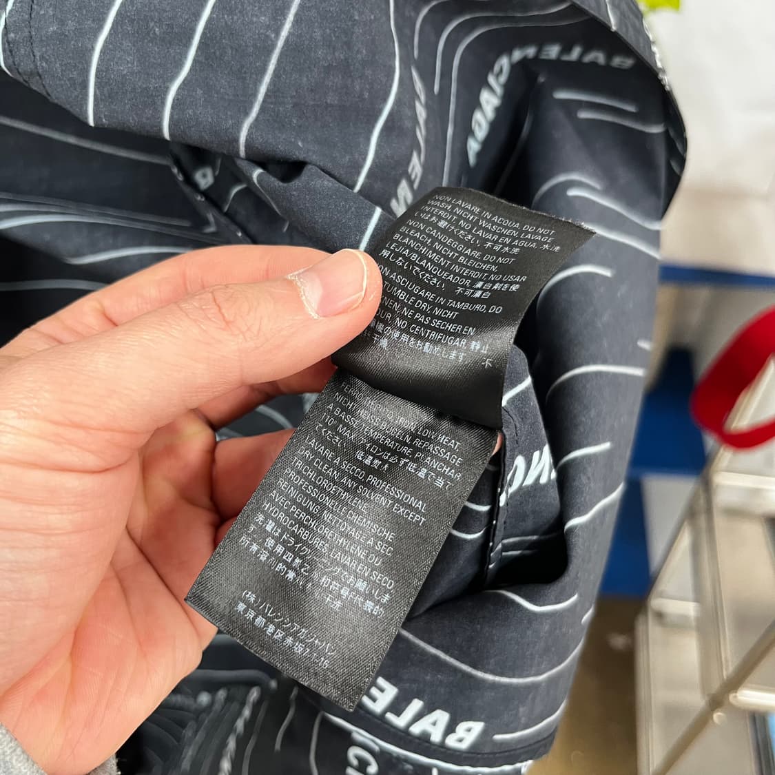 발렌시아가 멀티로고 반팔 셔츠 36 상품이미지6