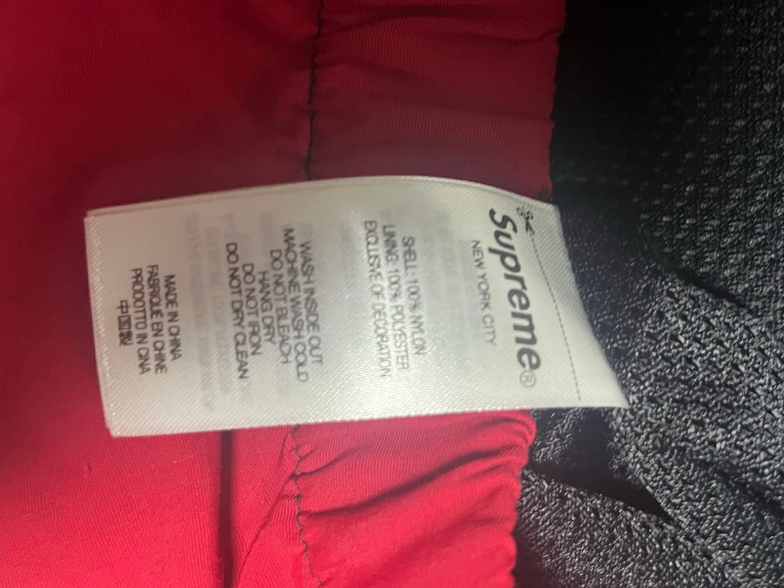 슈프림 s로고 트랙자켓 블랙 m사이즈 상품이미지4