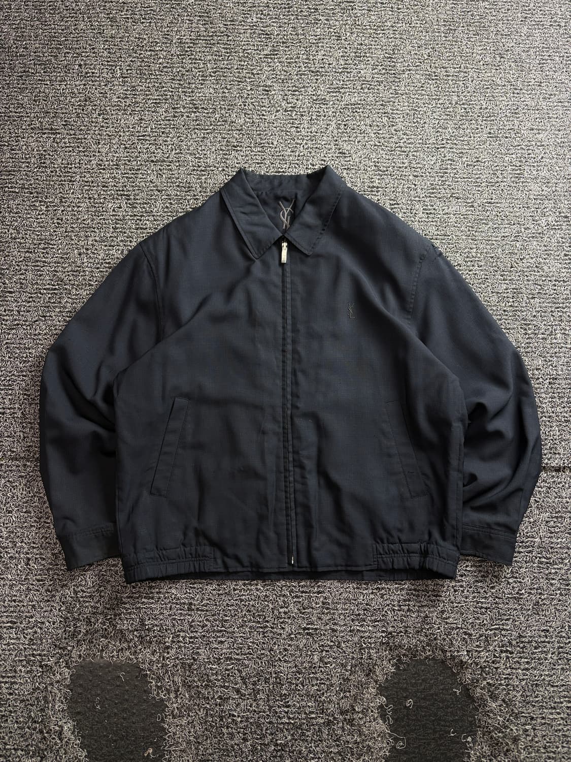 90s YSL 입생로랑 아카이브 블루종 자켓 3892 상품이미지2