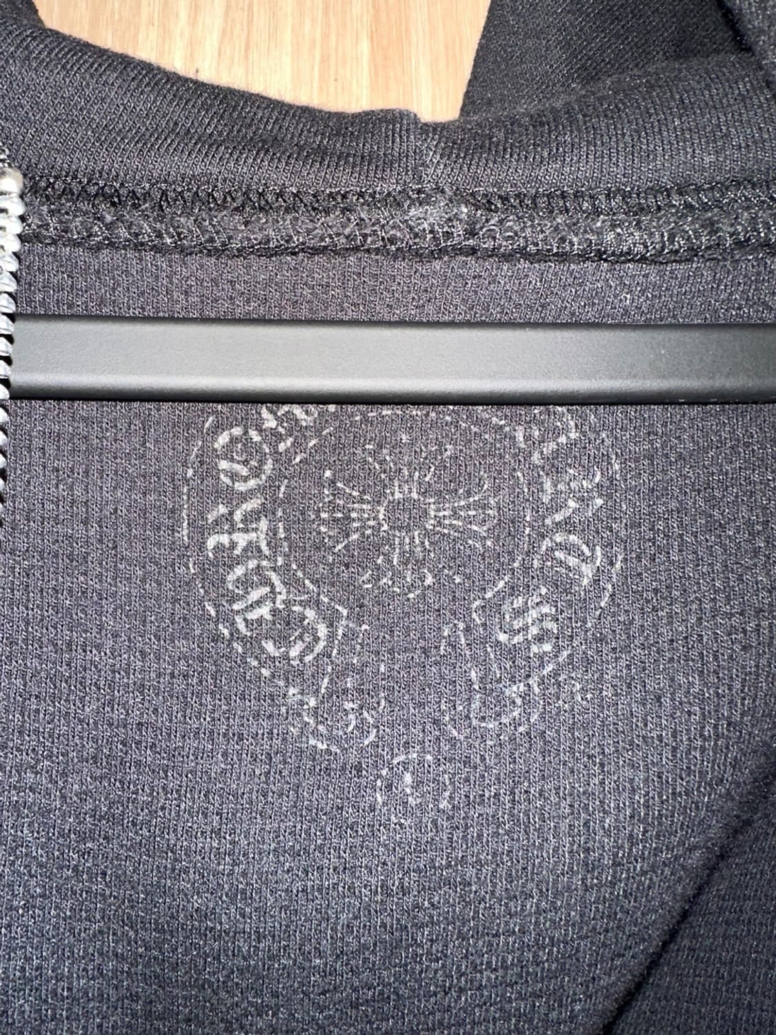 [미국판] 크롬하츠 해비웨이트 홀스슈 플로럴 후드집업 L  상품이미지4