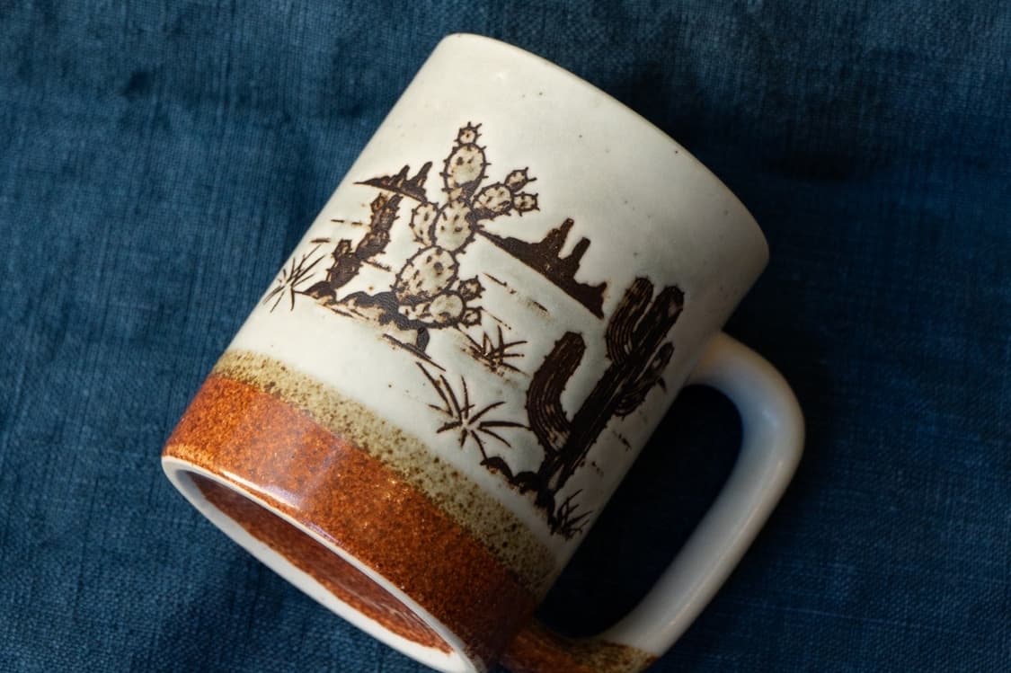 빈티지 오타기리 머그컵 Vintage Otagiri Cactus Mug 상품이미지1
