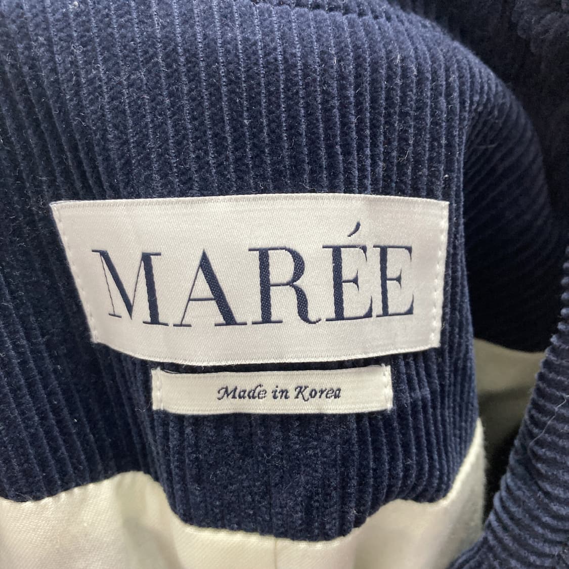 MAREE 여성 코듀로이코트 코튼 F  상품이미지4
