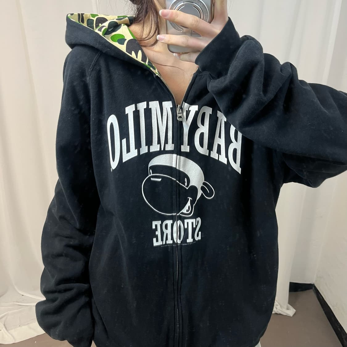 Bape 00’s Baby Milo ABC Camo reversible 상품이미지3