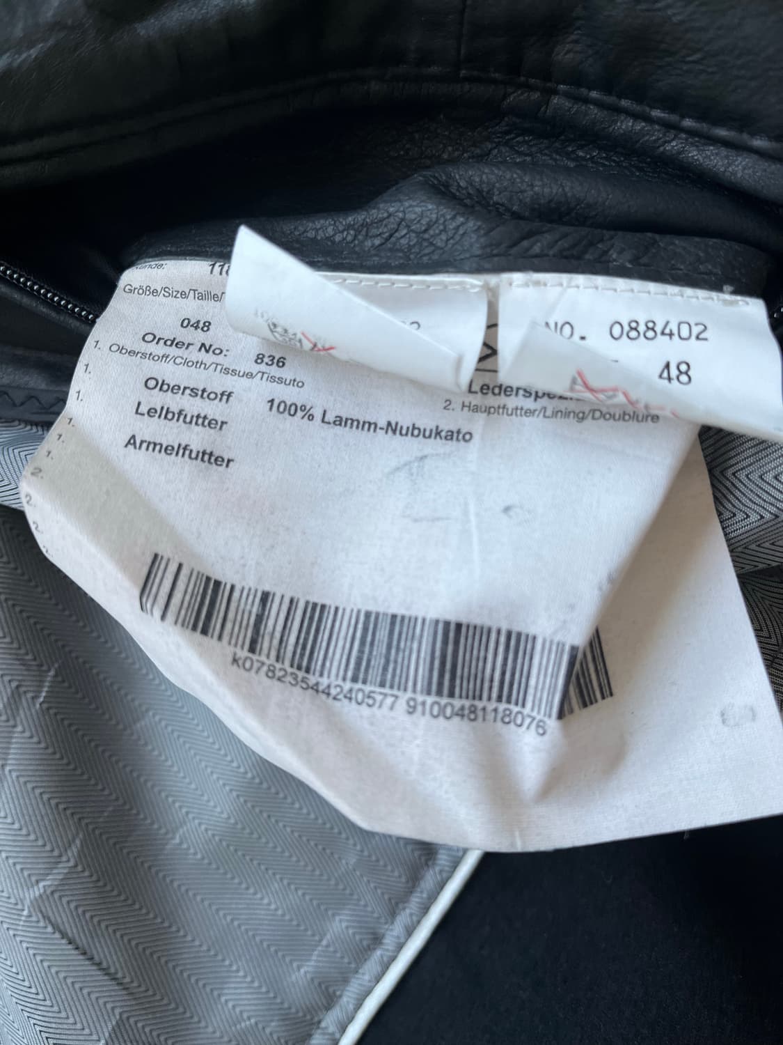 BONGARDI 리얼 램 누벅 레더 코트 (100-105) 상품이미지6