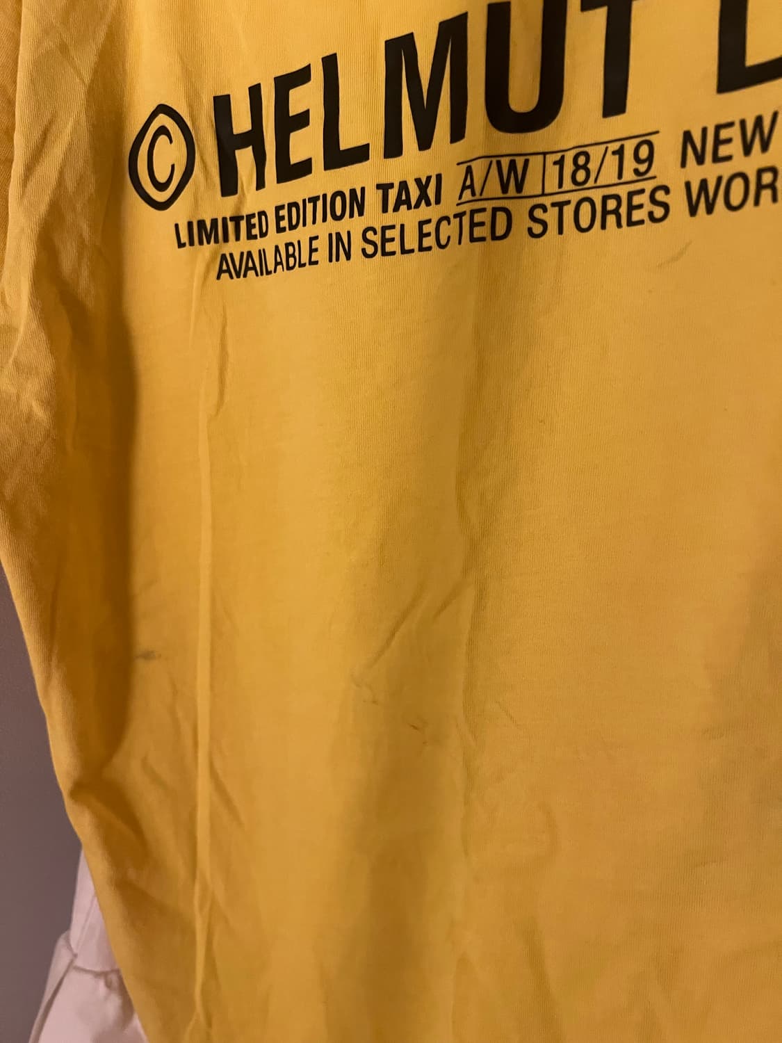 Helmut Lang Taxi tee 상품이미지4