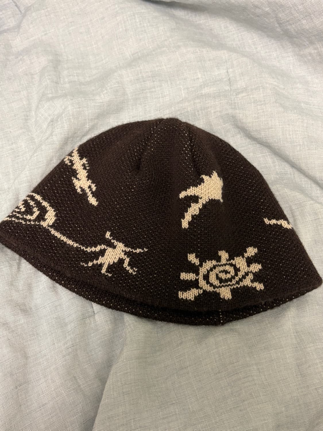 Mascompany fossil beanie brown 상품이미지2
