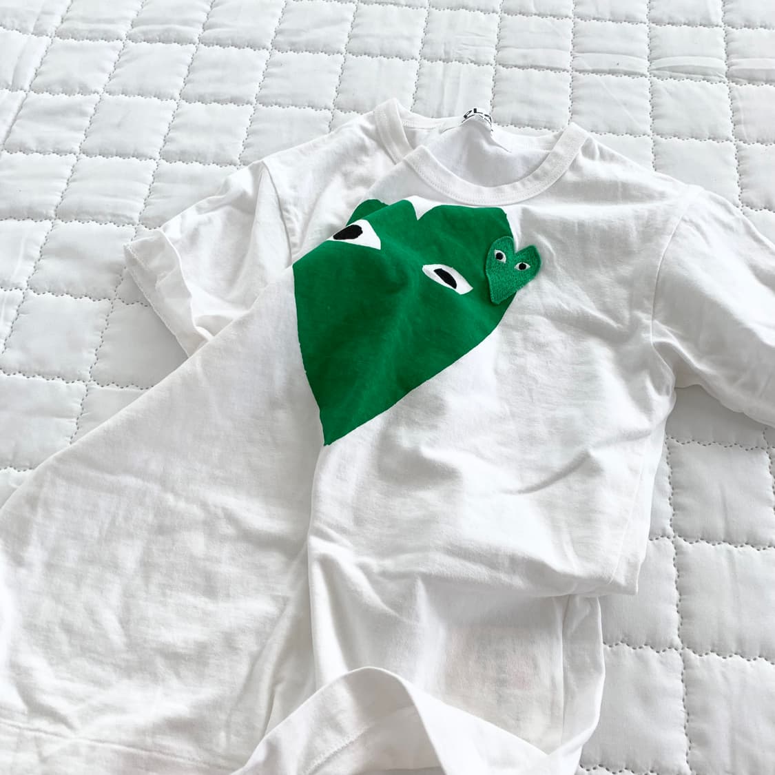 Comme des Garcons ♥ 그린 하트패치 t 상품이미지2