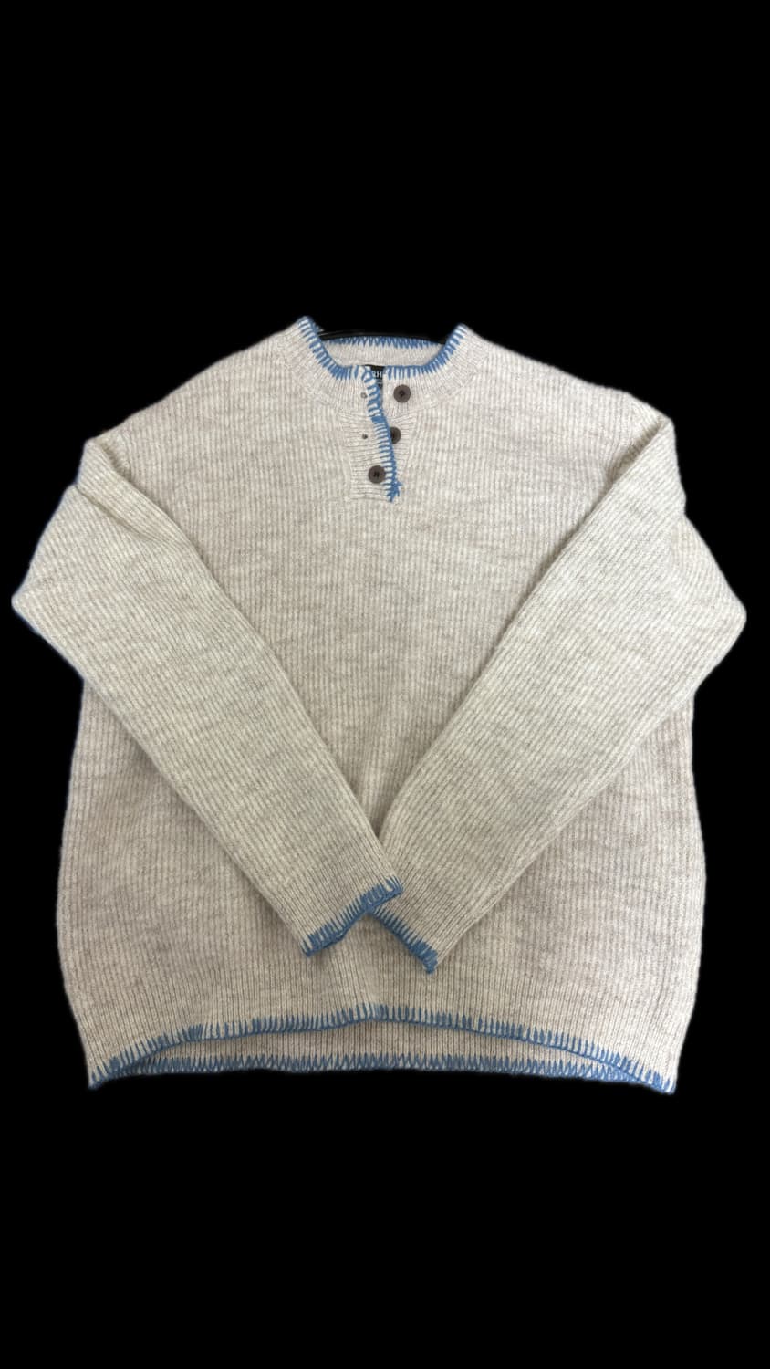 핸리넥 니트 상품이미지1